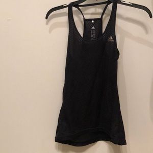 Adidas black tank
